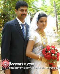 Josson Dhanya Wedding Pictures